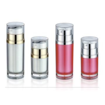 Acrylic Pink Airless Bottles for Cosmetic